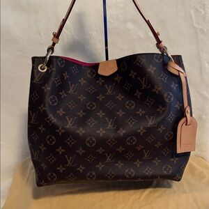 Louis Vuitton Monogram Canvas Shoulder Bag